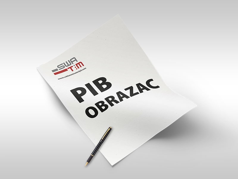 PIB obrazac