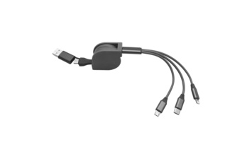 FLASH 60W 6IN1, usb type-c kabl za punjenje i prenos podataka, 6 u 1, 60w, sivi