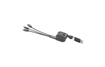 FLASH 60W 6IN1, usb type-c kabl za punjenje i prenos podataka, 6 u 1, 60w, sivi
