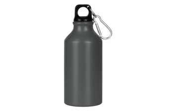 CAMPUS MAT, boca za vodu, 400 ml, tamno siva