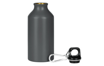 CAMPUS MAT, boca za vodu, 400 ml, tamno siva