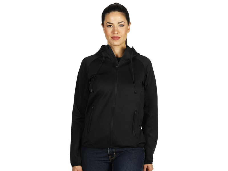 COOPER LADY, ženska dukserica sa kapuljačom, 280 g/m2, crna