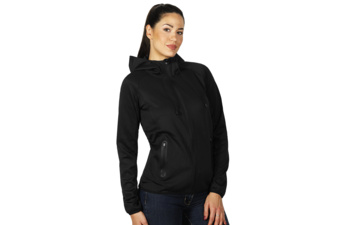 COOPER LADY, ženska dukserica sa kapuljačom, 280 g/m2, crna