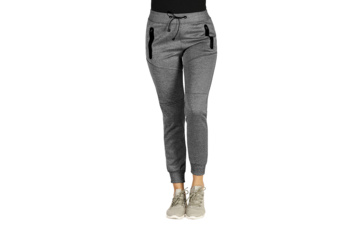 COOPER TRACK LADY, ženski donji deo trenerke, 280 g/m2, pepeljasta