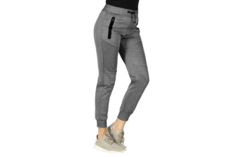 COOPER TRACK LADY, ženski donji deo trenerke, 280 g/m2, pepeljasta