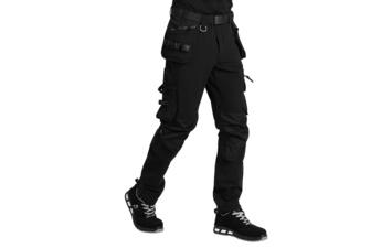 PERFORMANCE PLUS, radne pantalone sa elastinom, crne