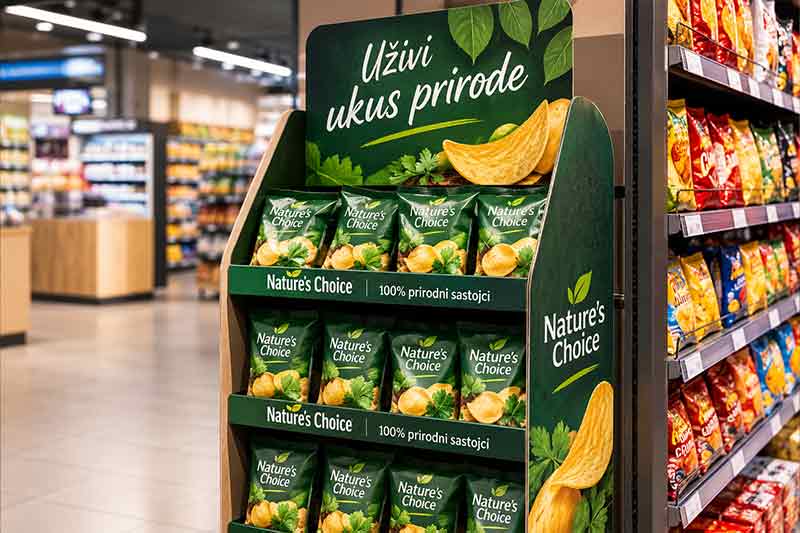 POSM displej i promotivna komunikacija na prodajnom mestu