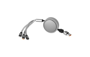INDUCTOR 60W 6IN1, usb type-c kabl za punjenje i prenos podataka, 6 u 1, 60w, sivi