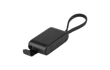 CRUX, plastična kutijica sa usb kablom, adapterima i držačem za mobilne uređaje, 8/1, crna
