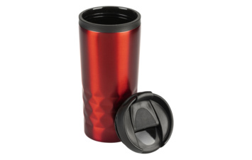DIAMOND, čaša za poneti, 300 ml, crvena