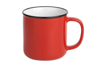 BETTY, keramička šolja, 250 ml, crvena