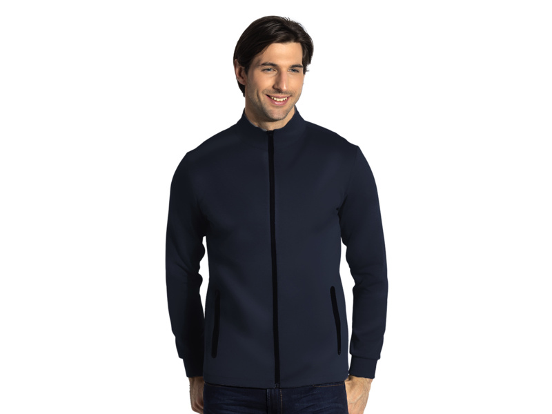 CLARK, dukserica sa visokom kragnom, 280 g/m2, plava