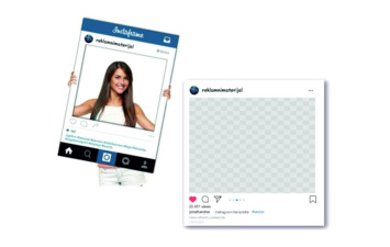 Instagram foto ramovi