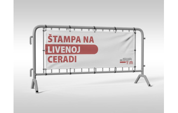 UV štampa na livenoj ceradi