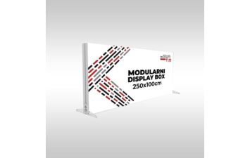 Modularni display box 250x100cm