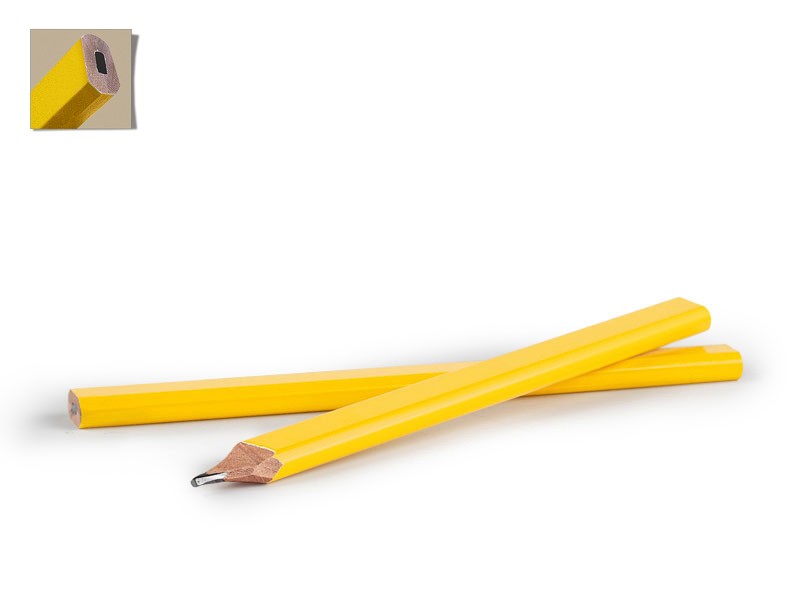 reklamni materijal-drvene olovke-CARPENTER-boja zuta