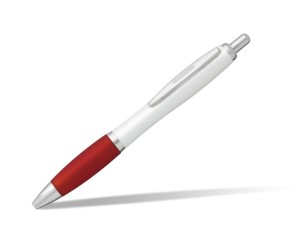 reklamni materijal-plasticne olovke-BALZAC PRO-boja crvena