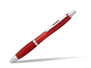 reklamni materijal-plasticne olovke-BALZAC-boja crvena