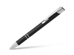 reklamni materijal-metalne olovke-OGGI SOFT-boja crna