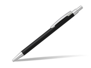 reklamni materijal-metalne olovke-PLATINUM-boja crna