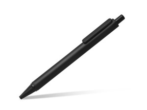 reklamni materijal-plasticne olovke-BOAT METALLIC-boja metalik-crna