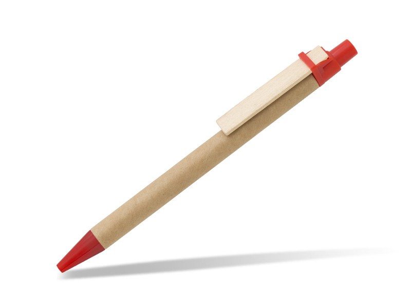 reklamni materijal-plasticne olovke-TERRA-boja crvena