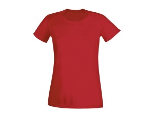 reklamni materijal-zenske majice-RECORD LADY-boja crvena