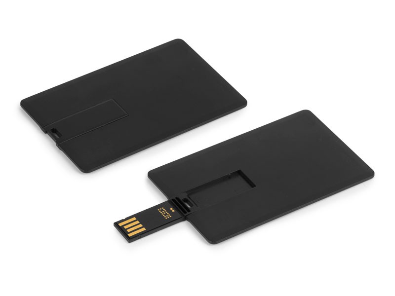 reklamni materijal - USB Flash memorija - CREDIT CARD- boja crna