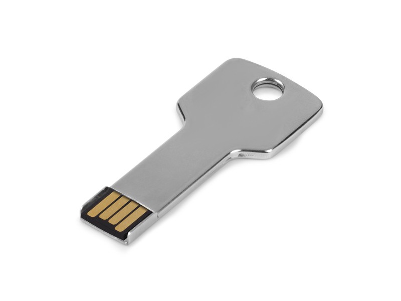 reklamni materijal - USB Flash memorija - DATA KEY - boja sjajni-metal