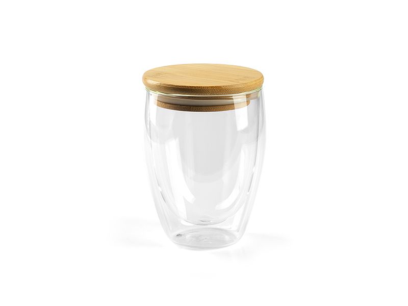 Staklena čaša sa dvostrukim zidom GOLD MAXI od 350 ml