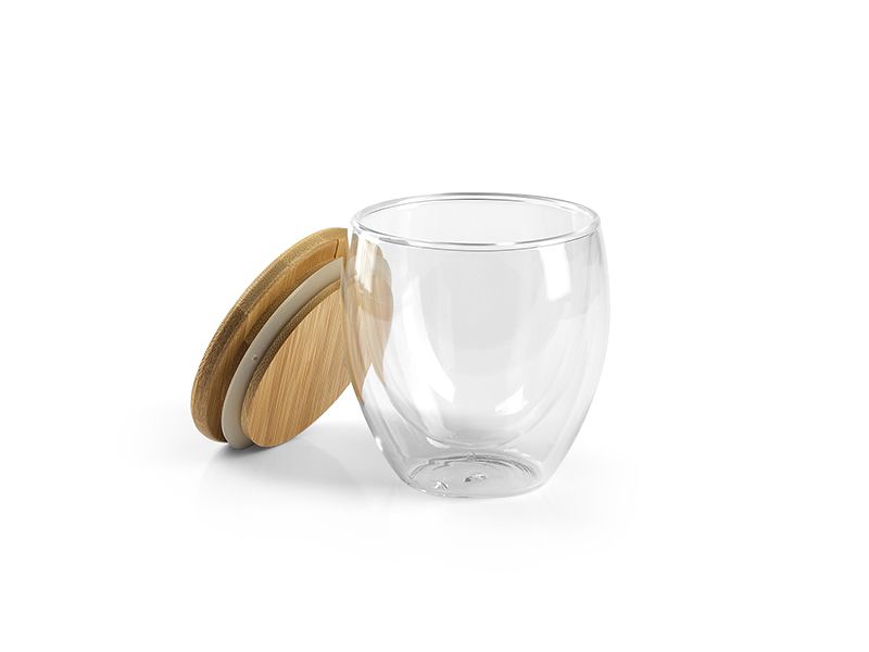Staklena čaša sa dvostrukim zidom GOLD od 250 ml