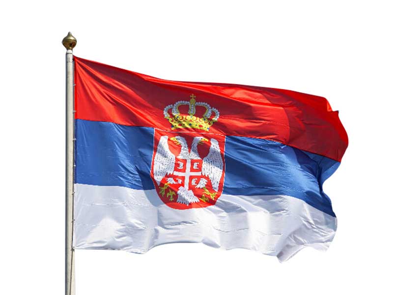 Srpska zastava sa grbom