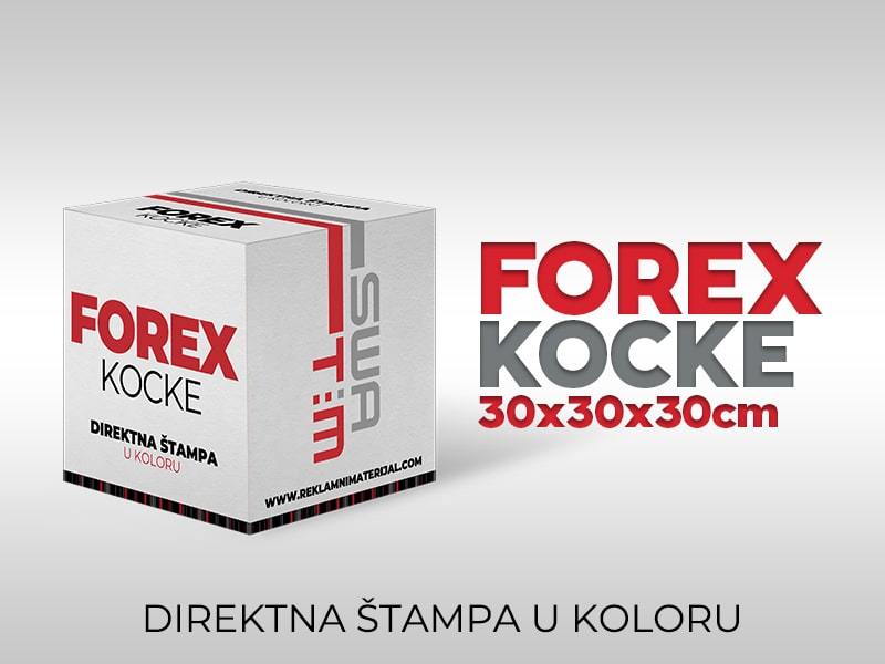 Forex kocke 30x30x30cm