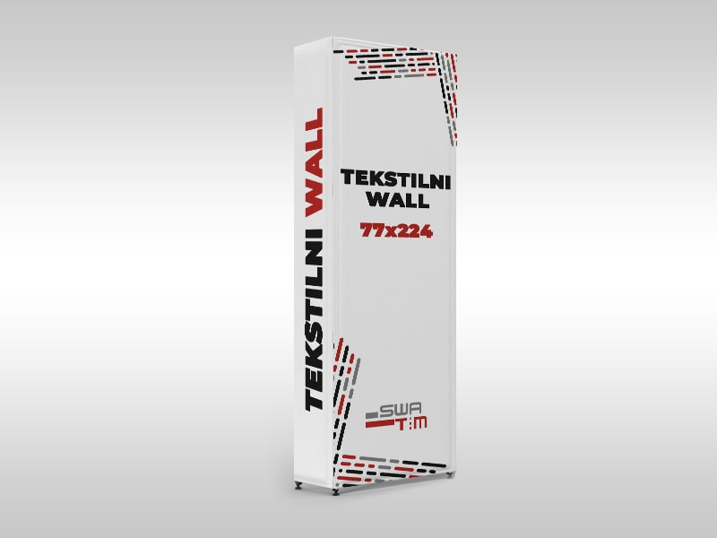 Tekstilni displej 77x225cm