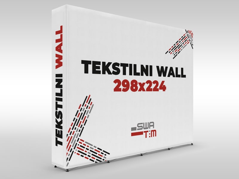 Tekstilni Mega Wall Display 298x224cm