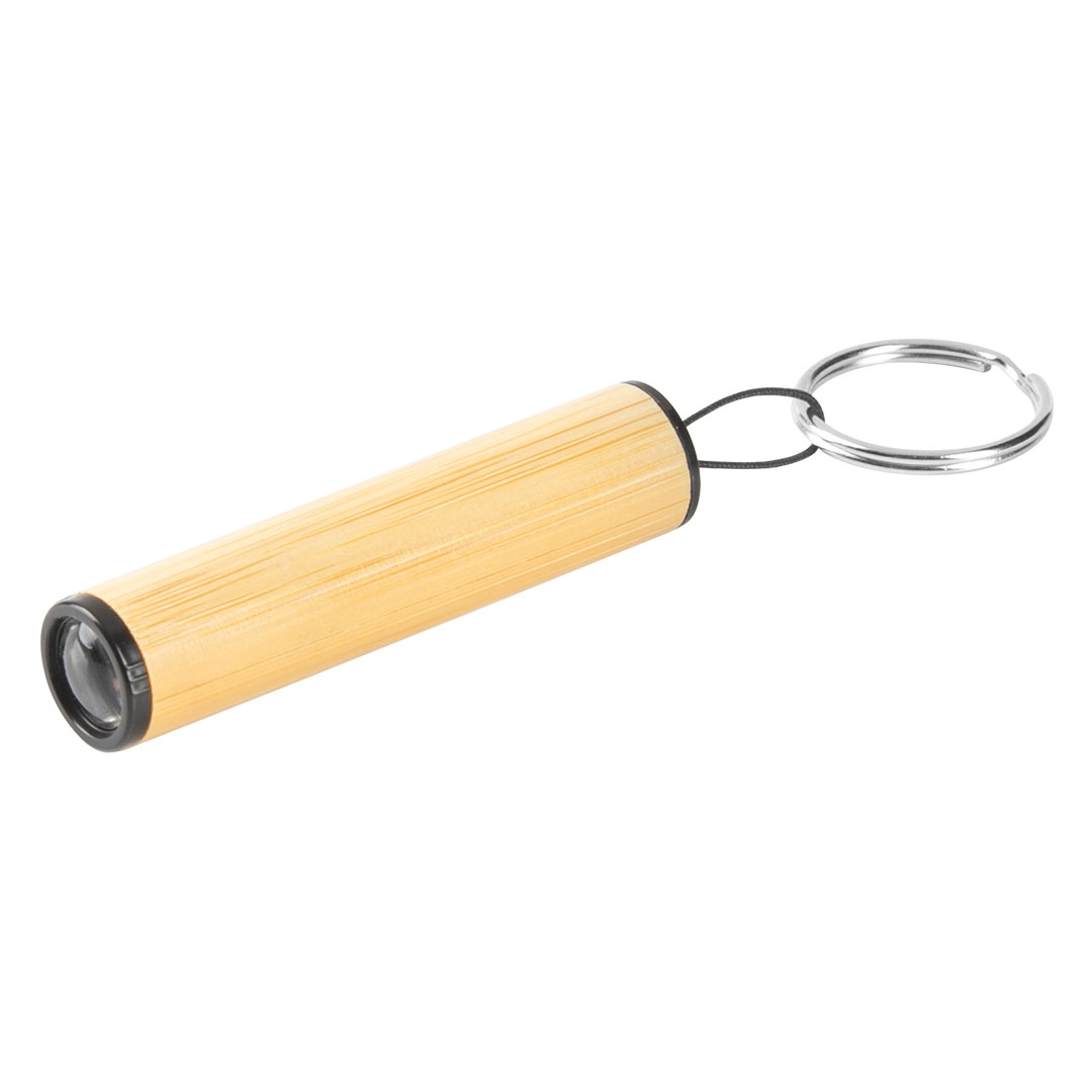 WICK Privezak za ključeve sa LED lampom od bambusa