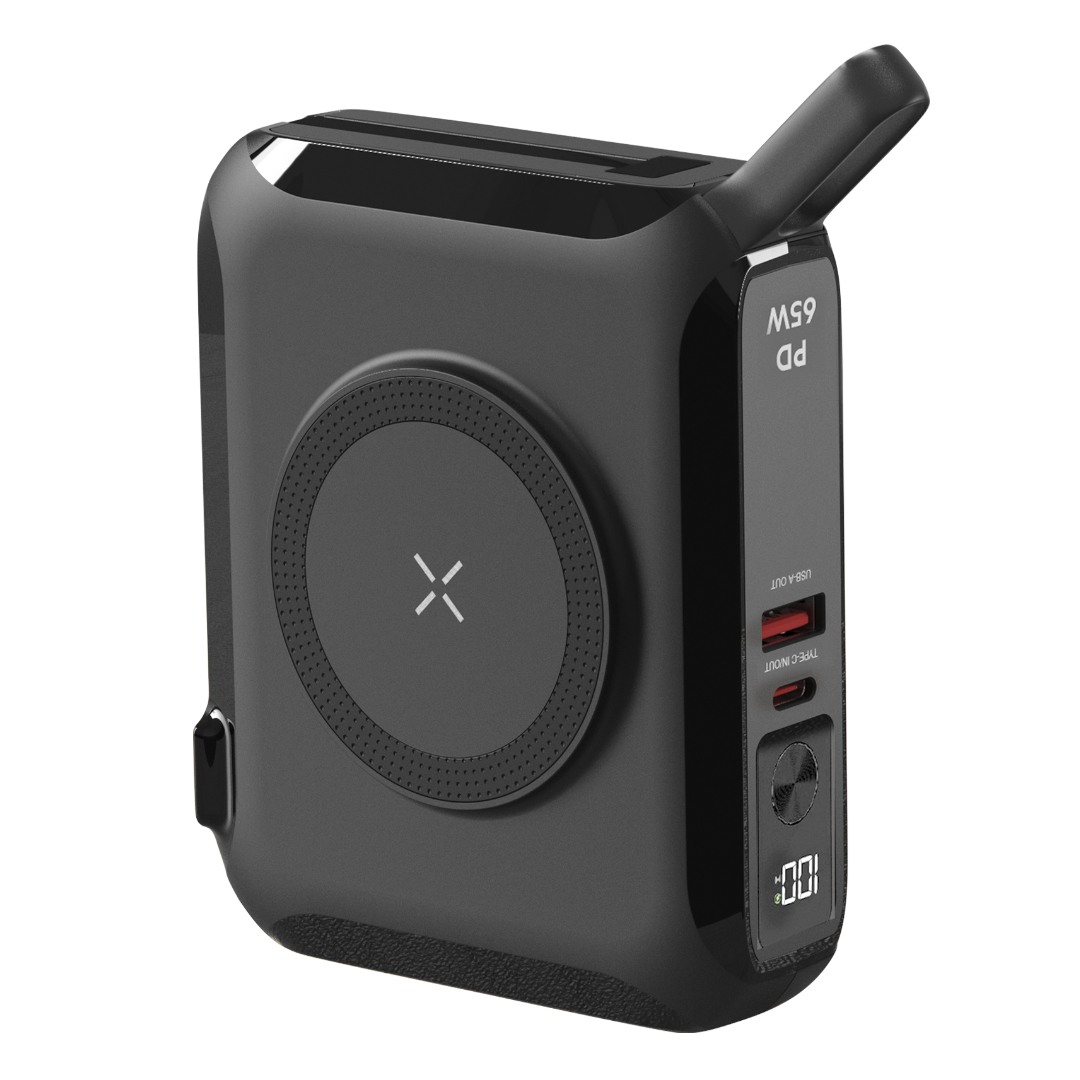 BARACUDA PRO Univerzalni putni punjač / laptop pomoćna baterija, 15.000 mAh, PD 65W