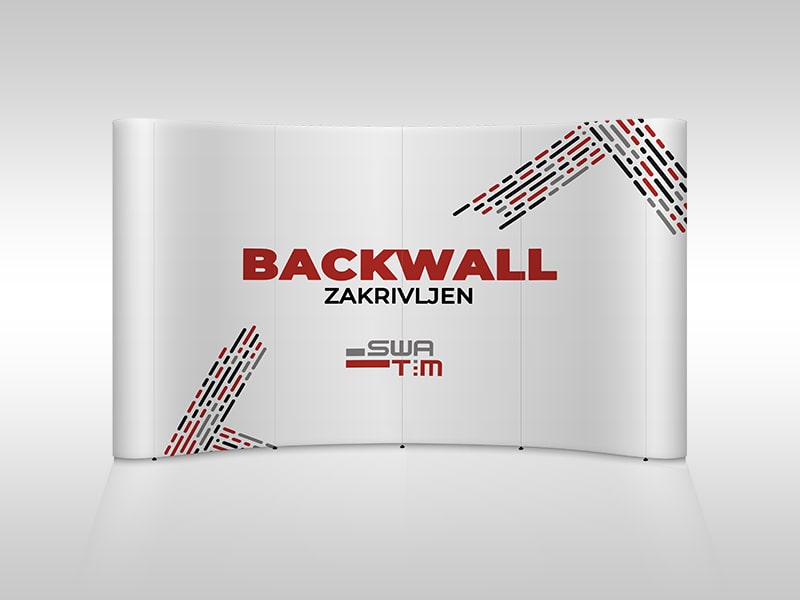 Backboard - Media Pop Up Wall